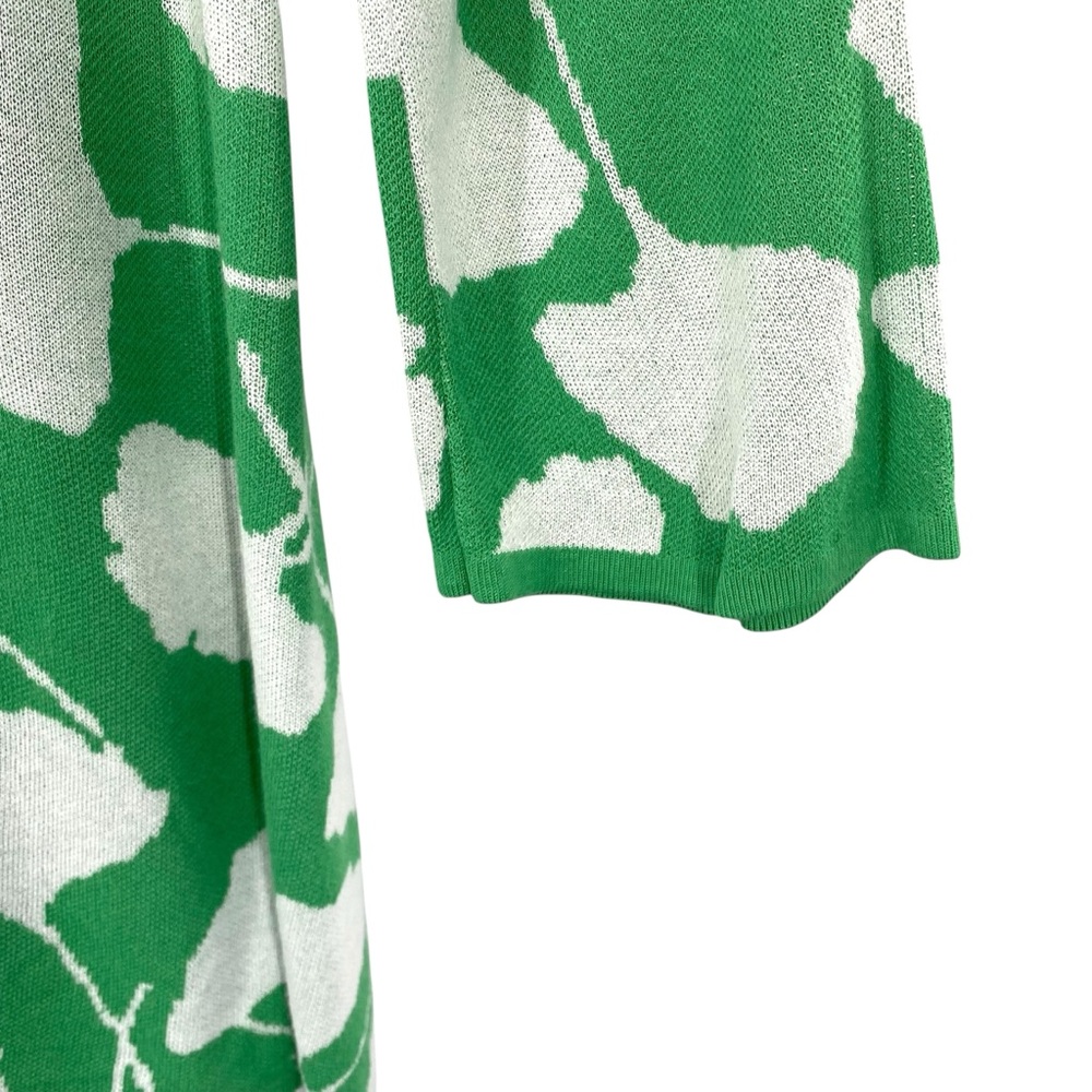 Diane Von Furstenberg x Target Ginkgo Green Long Cardigan Knit Wrap Sweater New - Picture 8 of 12